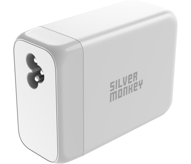 SILVER MONKEY Ładowarka GaN 200W USB-C PD + USB 3.0 QC W SMA156 - 1097691 - zdjęcie 4